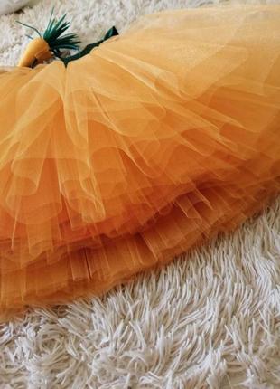 Хіт продажів костюм морквини, морквина пишне плаття нарядне плаття3 фото