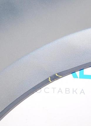 Крило переднє праве mazda6 13-19 блакитний 42b, прим'ято у фари,