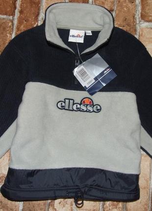 Новая анорак кофта мальчику крутая 4 - 5 лет ellesse флиска1 фото