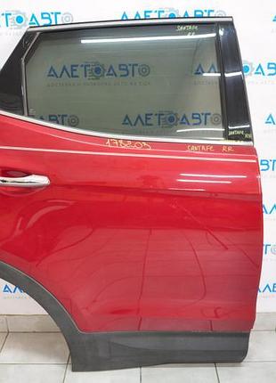 Двері голий зад прав hyundai santa fe sport 13-18 червоний tr3