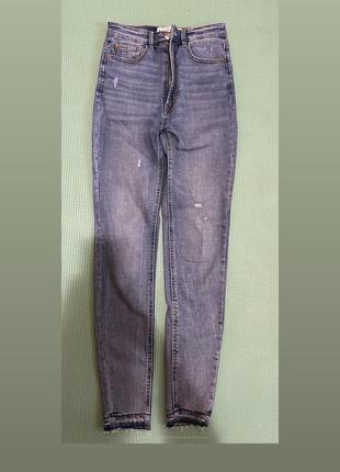 Женские джинсы skinny stradivarius1 фото