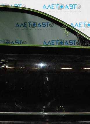 Двері гола перед прав vw passat b8 usa чорний l041 вм'ятини