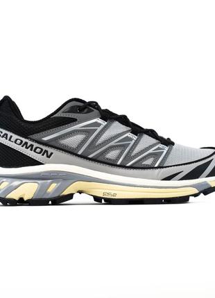 Новинка мужская кроссовка salomon xt-6 expanse grey black