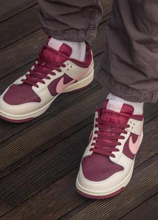 Nike sb dunk low «valentine’s day»8 фото