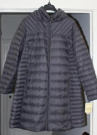 #135 легкий пуховик пуховое пальто парка michael kors