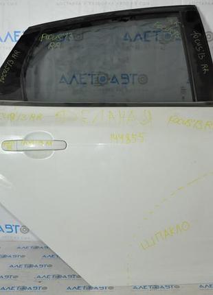 Двері голий зад прав ford focus mk3 11-18 біла шпакло
