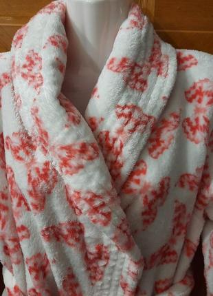 F&f р.s махровый халатик на запах