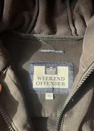 Куртка/софтшел weekend offender softshell black jacket fleece8 фото