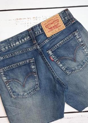 1+1=3 фирменные джинсовые короткие шорты levis оригинал, размер 44 - 466 фото