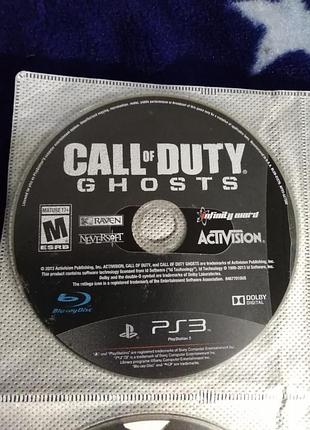 Call of duty ghosts ((англійська мова) тільки диск) для ps3
