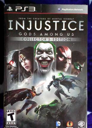 Injustice gods among us collector's edition для ps3