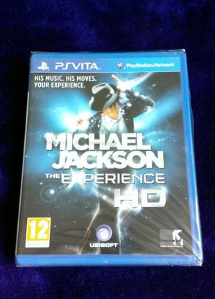 Michael jackson: the experience hd (новий в плівці) для ps vita