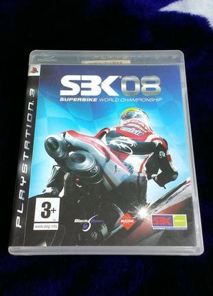 Sbk 08 superbike world championship 08 для ps3