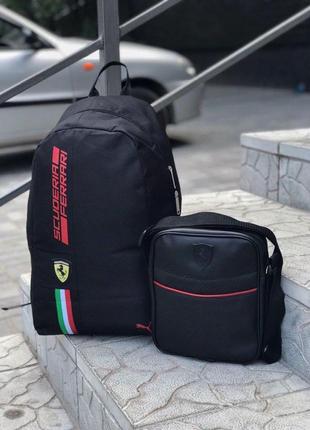 Чоловіча сумка рюкзак puma ferrari2 фото