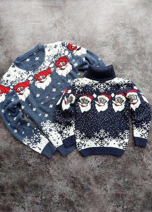 Зимовий новорічний светр3 фото