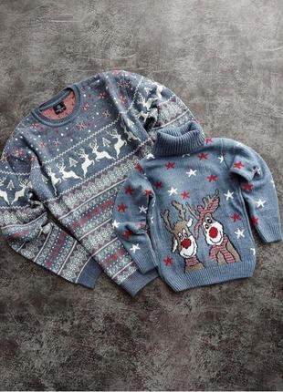 Зимовий новорічний светр4 фото