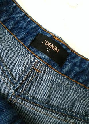 ❤️классные джинсовые шорты с вышивкой denim3 фото