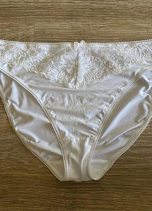 Шикарные, ажурные, трусики, в белом цвете, от дорогого бренда: m&amp;s 👌