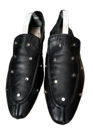 Zara кожаные туфли, балетки3 фото