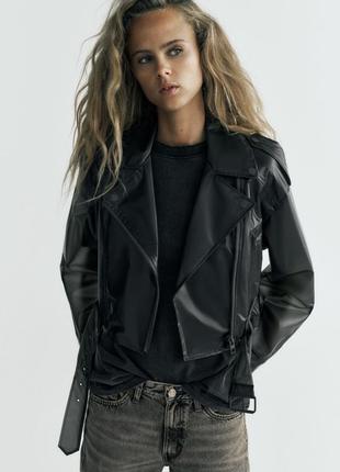 Zara куртка косуха1 фото