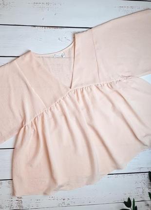 1+1=3 зефирно-розовая блуза оверсайз asos, размер 50 - 528 фото