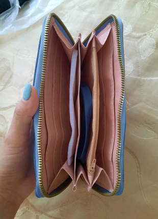 Модний гаманець із застібкою-блискавкою, жіночий довгий гаманець,3 фото