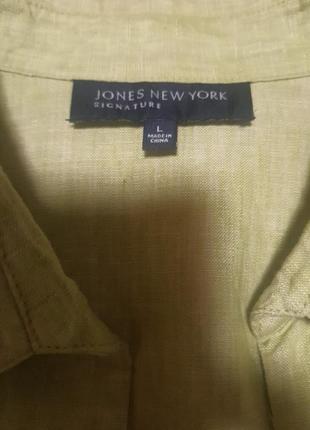 Жакет рубашка женский jones new york р.l4 фото