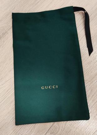 Шелковый пыльник чехол gucci1 фото