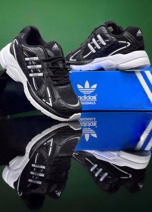 Мужские кроссовки адидас adidas responce black white