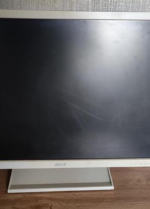 Монітор 22" acer b223w (tn/dvi/vga/колонки) white