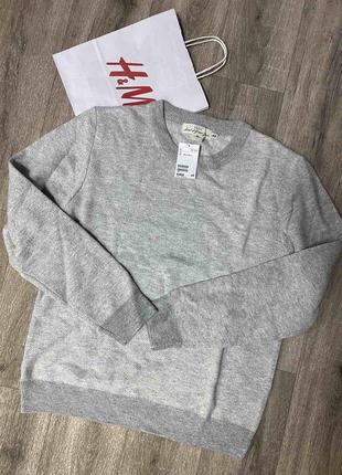 Свитер h&m л: пог57, пот 54, длина 75