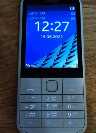 Кнопковий телефон nokia 225 (rm-1011) white2 фото