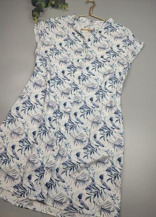 Платье рубашка chicoree, легкое платье из вискозы1 фото