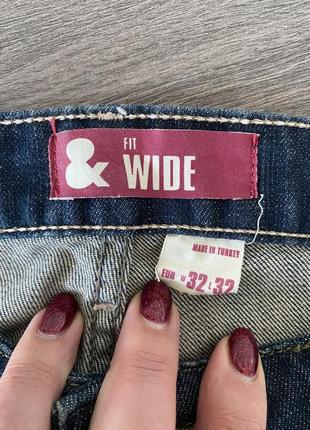 Джинсы wide h&amp;m р.325 фото