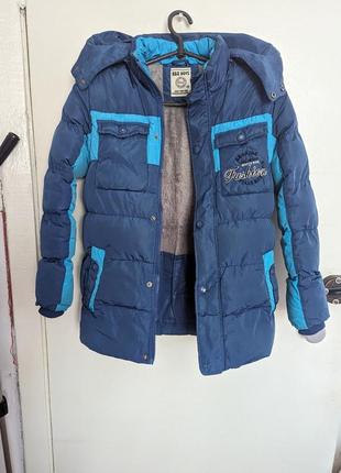 Куртка зимняя на 7-8 лет1 фото
