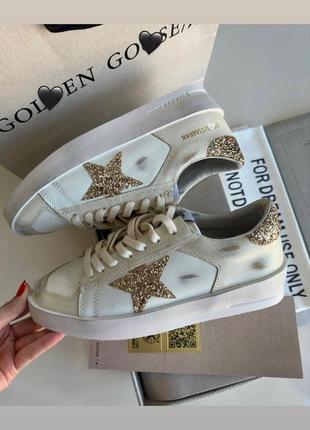 Кеди golden goose star голден гус1 фото