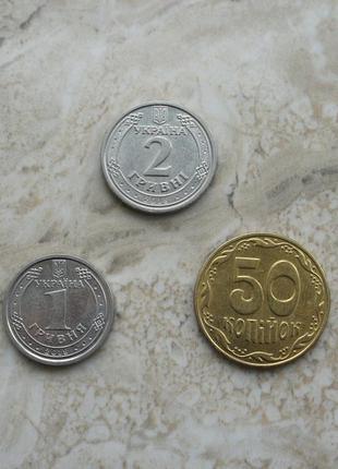 Украина набір набор монет 2018 года обігові монети україни