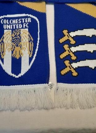 Шарф клубний апл fc colchester united