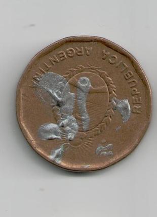 Монета 77 10 сертаво 1986 року2 фото