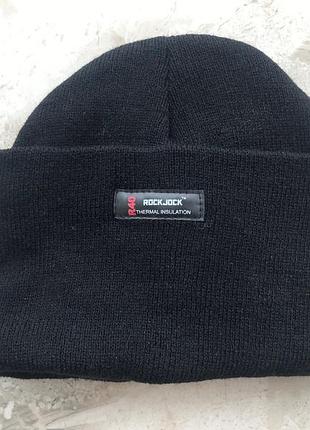 Зимова тепла шапка акрилова rockjock r40