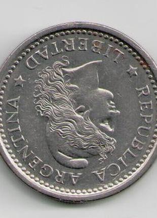 Монета 77 1 песо 1959 року2 фото