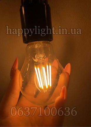 Ретро гірлянда з філаментними лампами едісона прозорі лампочки...8 фото