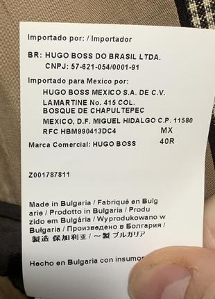 Піджак льняний hugo boss9 фото