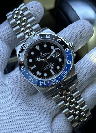 Швейцарские часы rolex gmt master ii batman3 фото