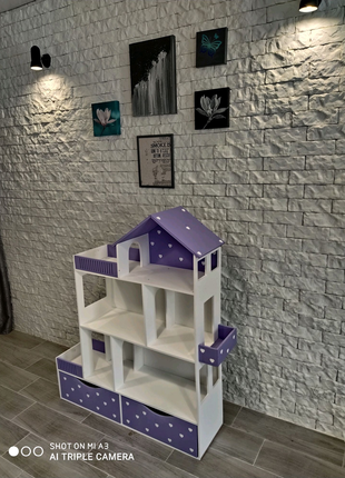 Ляльковий будиночок з висувними ящиками2 фото