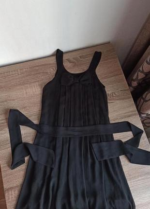 Платье коктейльное черное5 фото