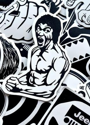 Стикеры, наклейки на авто, мото, велосипед, ноутбук, скутер, самокат. стикербомбинг 25 шт.