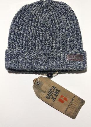 Оригинальный, вязаная шапка детская подростковая garcia jeans для мальчишки