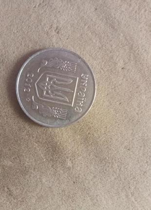 Рідкісна монета 5 копійок 2012 року