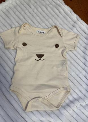 Боди без рукавов 0-6 месяцев